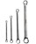 Klucze płasko oczkowe Torx E6-E24 zestaw FR1995