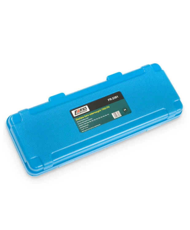 Zestaw torx udarowych nasadki 1/2'' T20 -T70 9szt FR2361