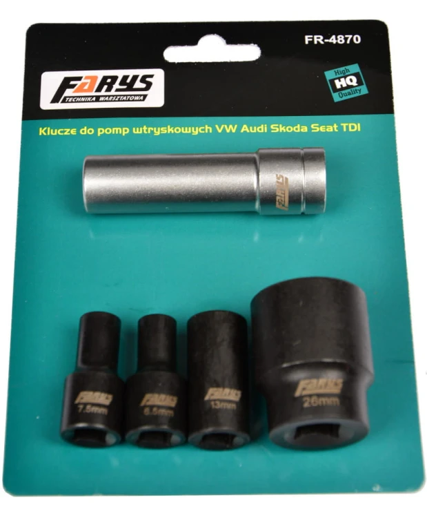 Klucze do pomp wtryskowych VW Audi Skoda Seat TDI FR4870