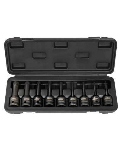 Zestaw nasadki udarowe SPLINE 1/2 M4-M16 9szt FR2362