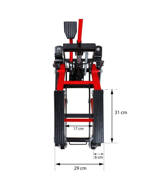 Podnośnik motocyklowy 680kg stojak ATV FR5048