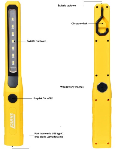Latarka warsztatowa LED FR8071