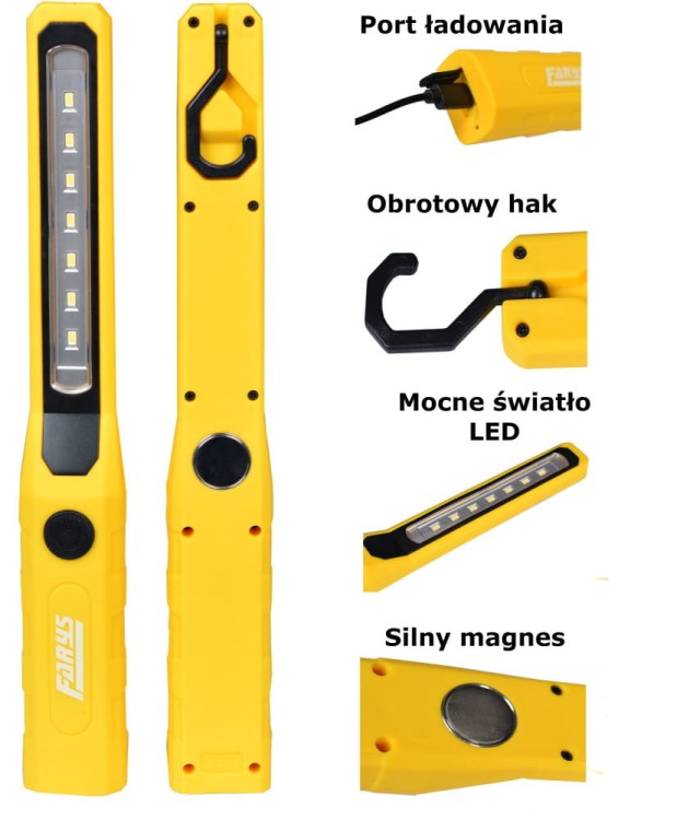 Latarka warsztatowa LED FR8071