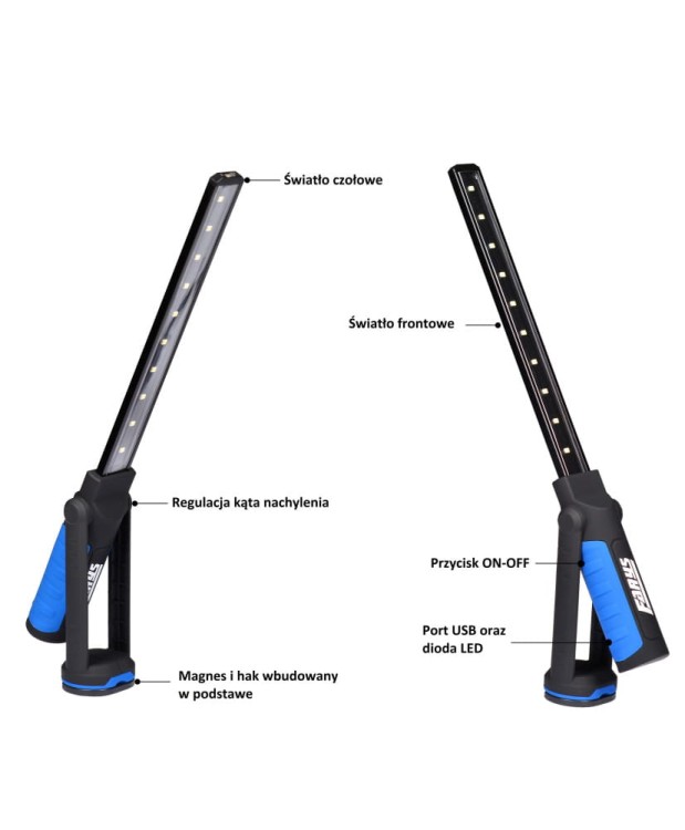 Latarka warsztatowa LED FR8072