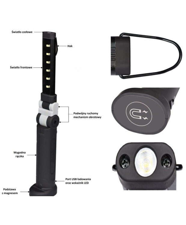 Latarka warsztatowa LED Farys FR8070