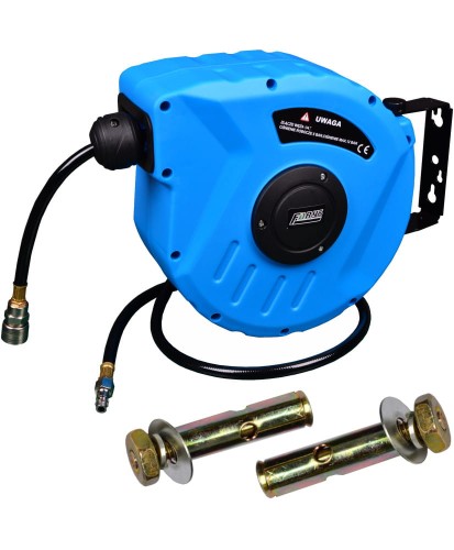 Zwijacz węża pneumatycznego naścienny 10m+1m  FR7405