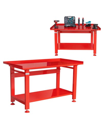 Stół warsztatowy roboczy metalowy blat FR4091