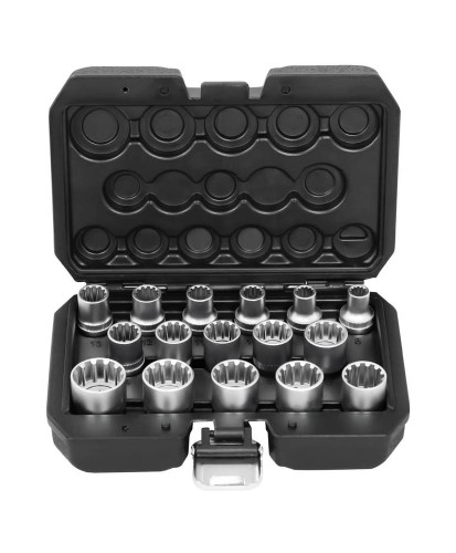 Nasadki Vario 1/2" 8 - 24 mm calowe/metryczne FR2067