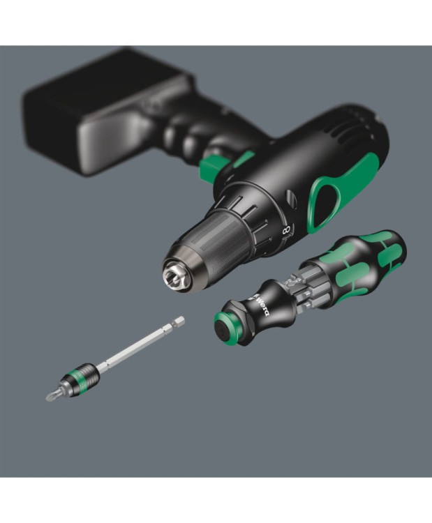 WERA wkrętak bity Ph Pz płaskie 7el.