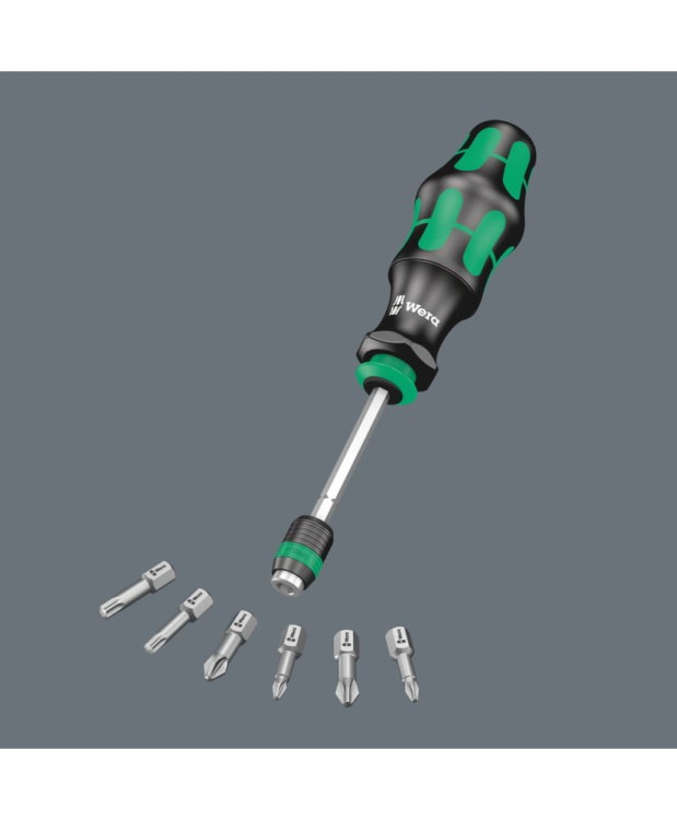 WERA wkrętak bity Ph Pz płaskie 7el.