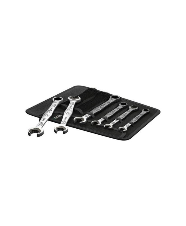 Zestaw kluczy płasko oczkowych z grzechotką Wera Joker (S2)