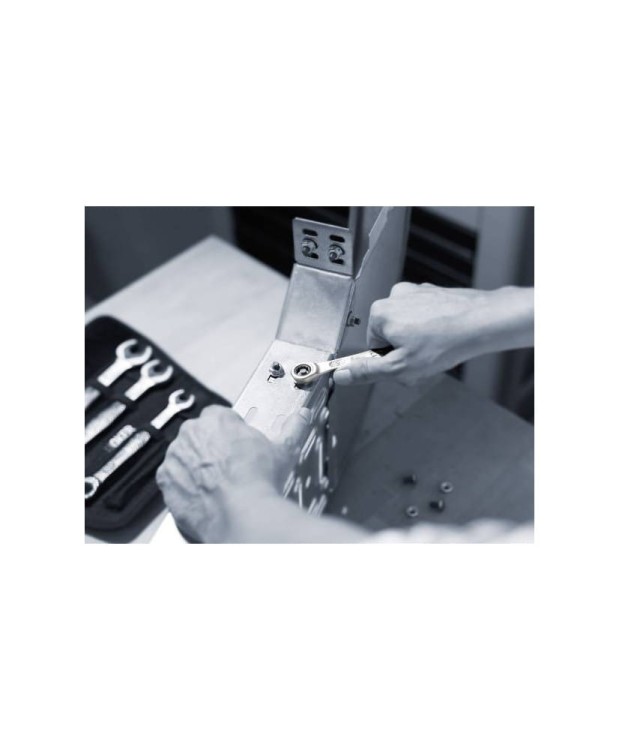 Zestaw kluczy płasko oczkowych z grzechotką Wera Joker (S2)