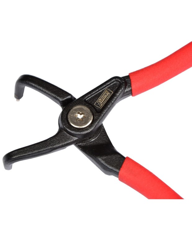 Szczypce do pierścieni segera 170 mm odgięte FR4628