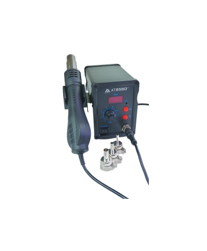 Spawarka do Plastiku + 3 dysze opalarka AT858D+