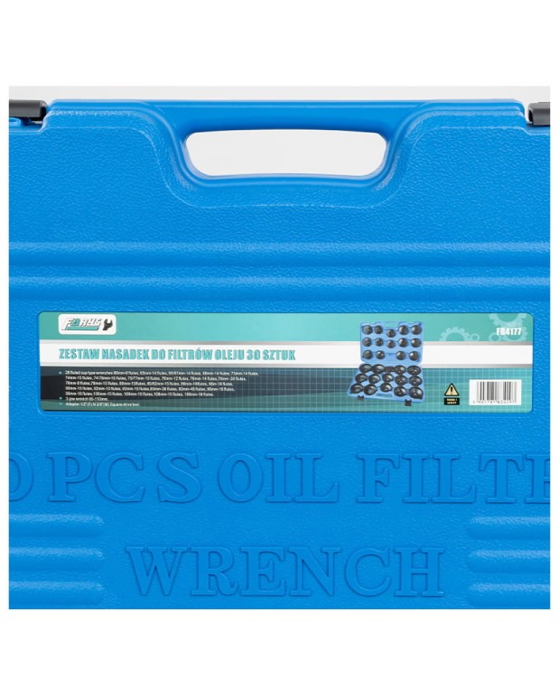 Klucze do filtrów oleju 30el. miski FR4177