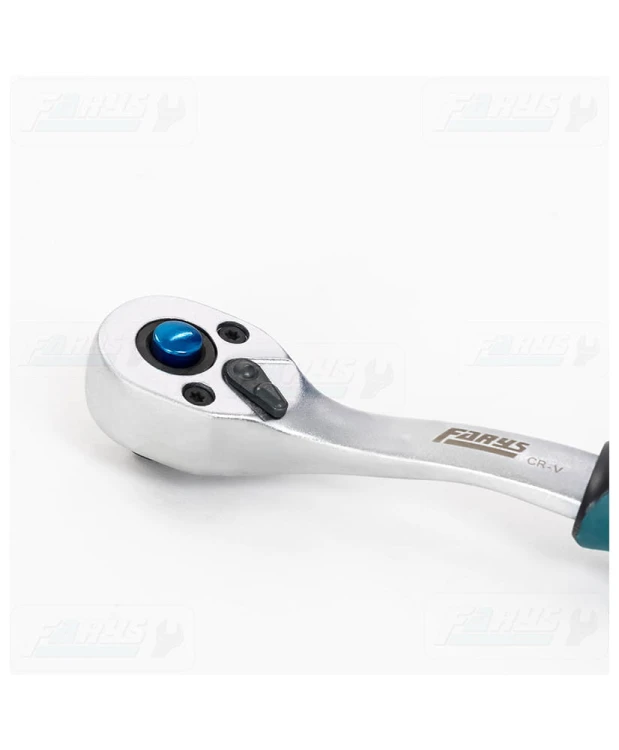 Grzechotka do nasadek 1/4" FR2458 szara