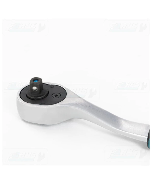 Grzechotka do nasadek 1/4" FR2458 szara