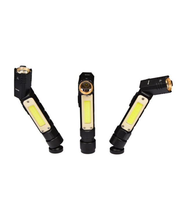 Latarka czołowa czołówka USB LED AKU COB 3W FR8064