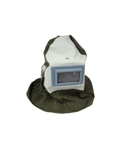 Maska ochronna do piaskowania +rękawice+3 szybki zapasowe