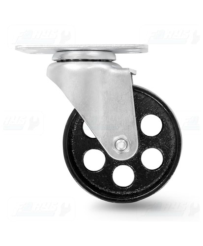 KÓŁKO KOŁO skrętne do podnośnika żuraw - duże 90mm