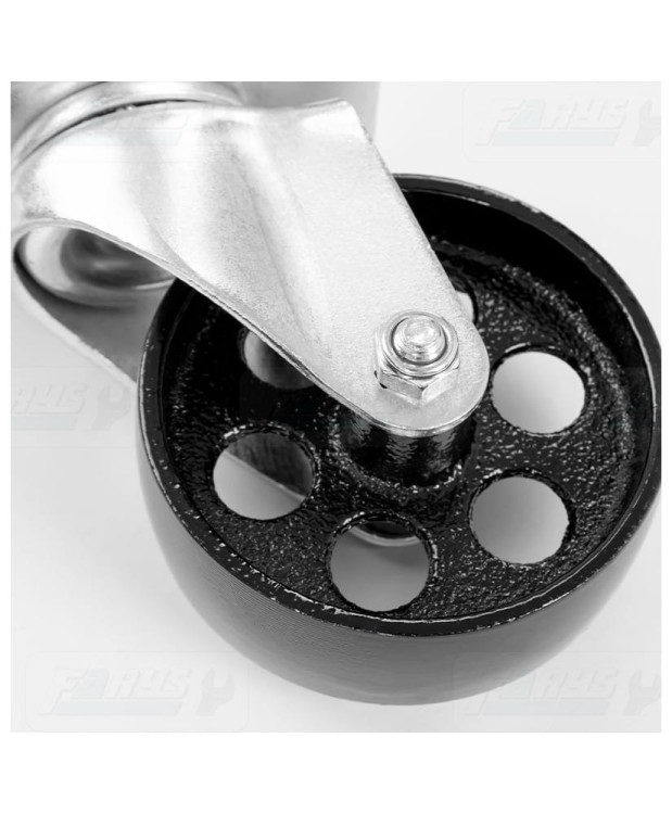 KÓŁKO KOŁO skrętne do podnośnika żuraw - duże 90mm