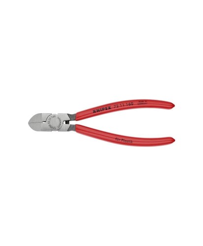 Szczypce tnące boczne do tworzywa sztucznego Knipex 160 mm 72 11 160(S2)