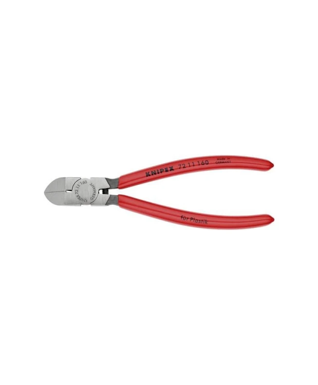 Szczypce tnące boczne do tworzywa sztucznego Knipex 160 mm 72 11 160(S2)