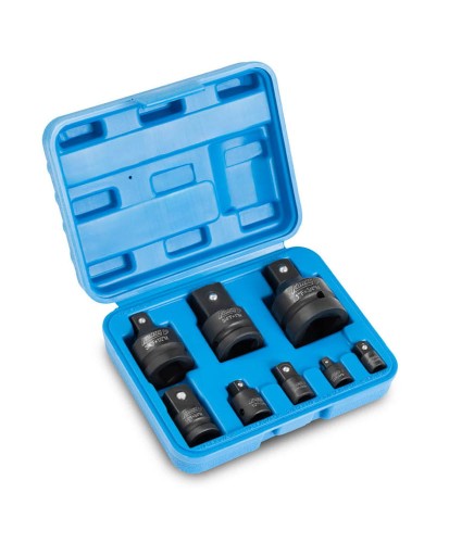 Zestaw redukcje udarowe 1/4,1/2, 3/4, 3/8,1cal 8el FR2345