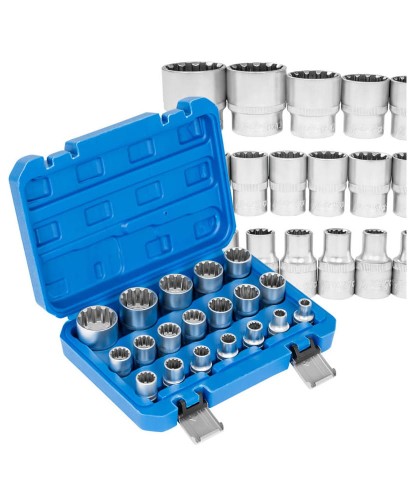 Zestaw nasadek spline nasadki VARIO PLUS 8-32mm 1/2' 19szt FR2066N