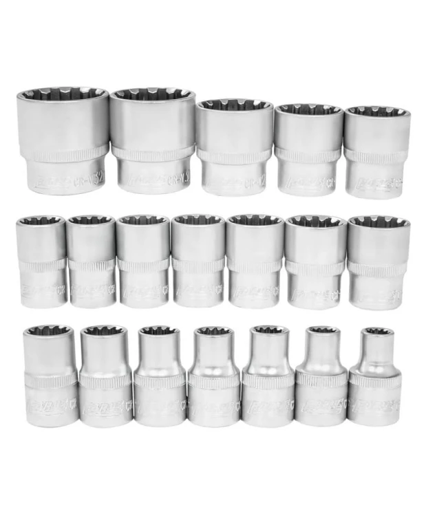 Zestaw nasadek spline nasadki VARIO PLUS 8-32mm 1/2' 19szt FR2066N