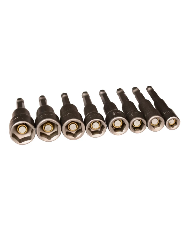 Zestaw nasadki magnetyczne na wkrętarkę 1/4" CrV FR2607