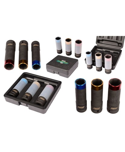 Zestaw nasadek do alufelg - 3szt Farys FR2391 Bardzo Dobra Jakość