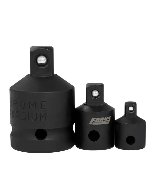 Zestaw redukcji udarowych 1/4",3/8",1/2" 3szt FR2344