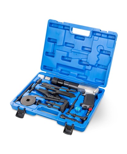 Młotek pneumatyczny w zestawie z dłutami 19el. FR7140