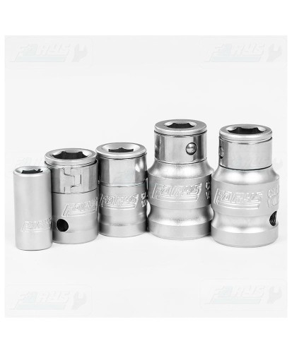 Uchwyt adapter do bitów 5szt na grzechotkę 1/2, 3/8,1/4  FR2604