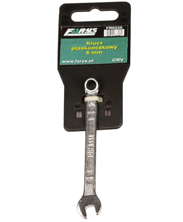 Klucz płasko-oczkowy 6MM FR0335