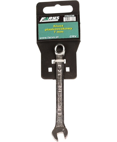 Klucz płaskooczkowy 7 mm FR0336
