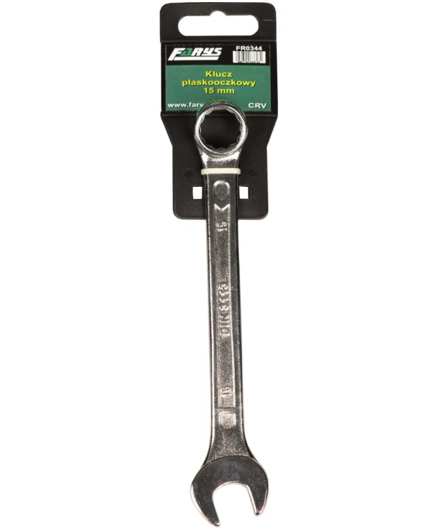 Klucz płaskooczkowy 15 mm FR0344