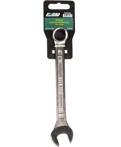 Klucz płaskooczkowy 16 mm FR0345