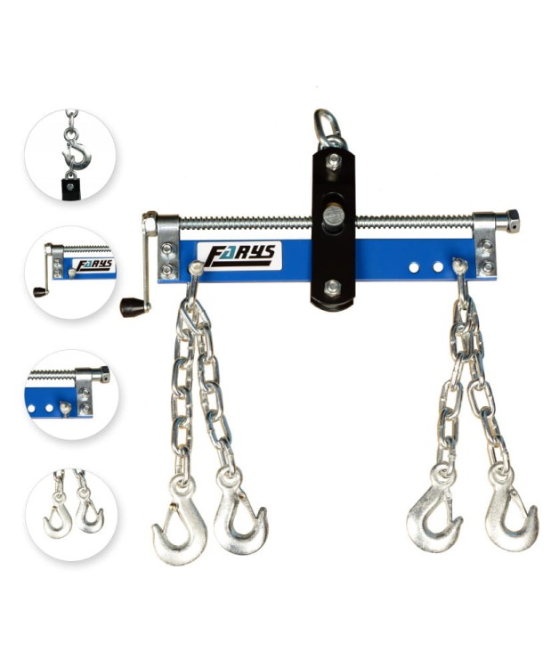 Balanser balancer  trawers zblocze do silnika żuraw 750kg FR9003