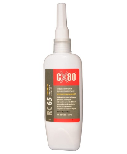 Cx80 Uszczelniacz RC65 do rur o grubych gwintach 50ml (31B) (1S)