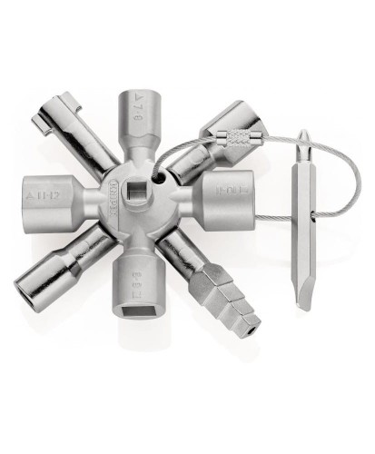 Klucze wielofunkcyjne do szaf sterowniczych KNIPEX TwinKey 001101  (S2)