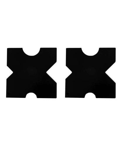 Płyty - Pryzmy z wycięciami do prasy prasa 12 ton - 2szt