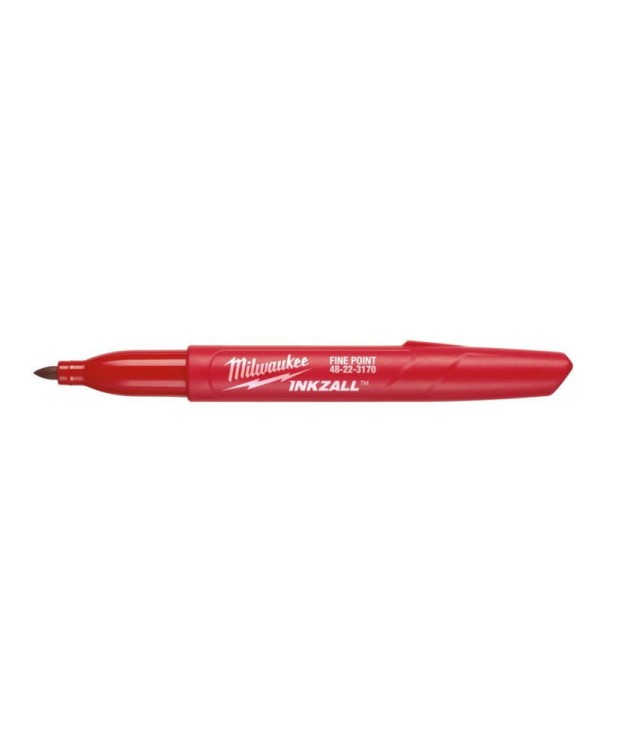 Marker czerwony INKZALL MILWAUKEE 48223170 (16/1/0)