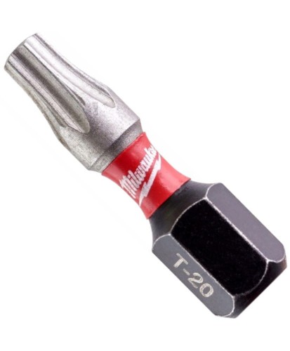 BIT TORX T20 X 25MM SHOCKWAVE MILWAUKEE 1szt