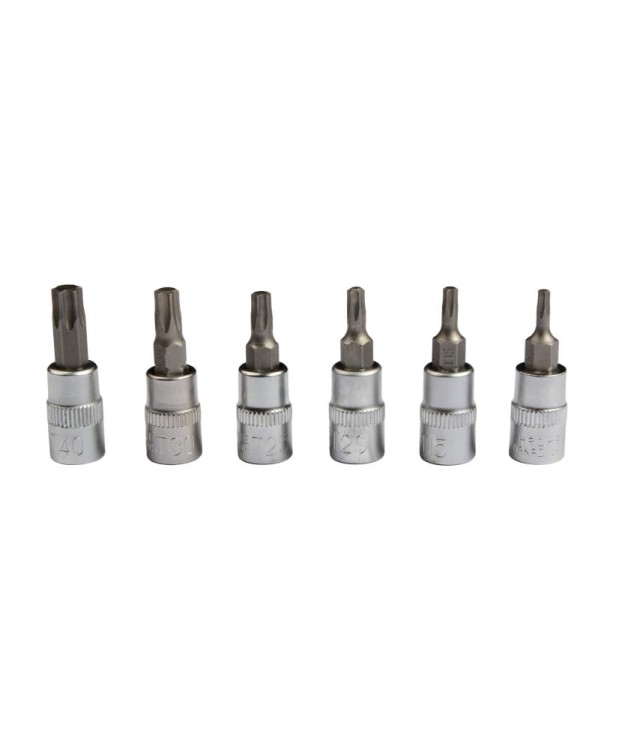Zestaw nasadki torx bity imbus grzechotka 1/4 cala 28el FR2019