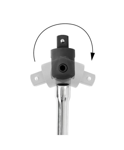 Pokrętło z przegubem łamane 3/4"długie 100cm FR2534