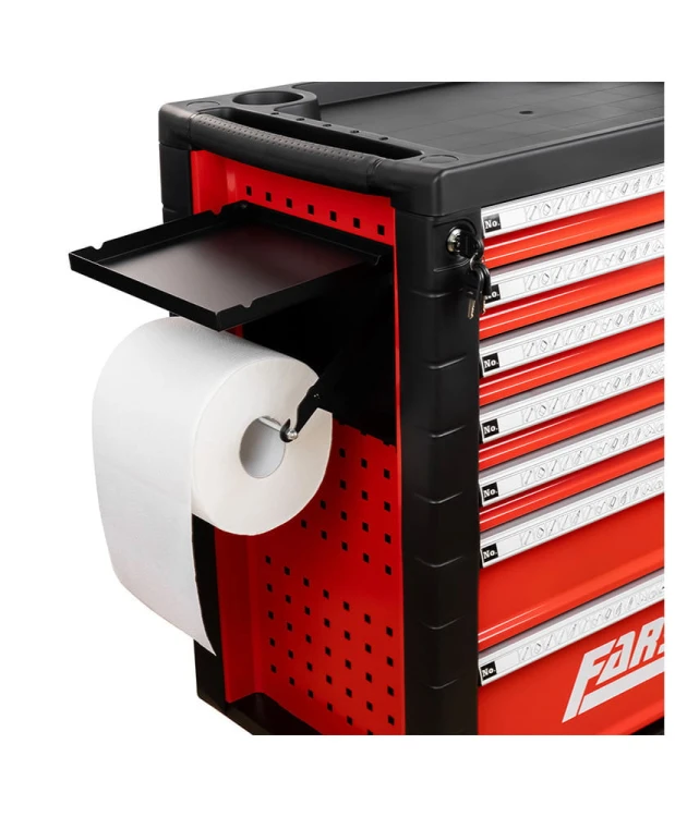 Szafka warsztatowa narzędziowa z półką na papier czerwona FR4064.1