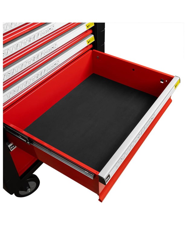 Szafka warsztatowa z półką na butelki czerwona FR4064.2