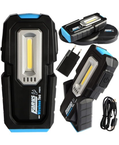 Latarka warsztatowa COB LED ze stacją ładującą FR8075